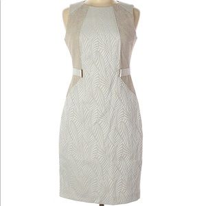 Calvin Klein white/cream dress